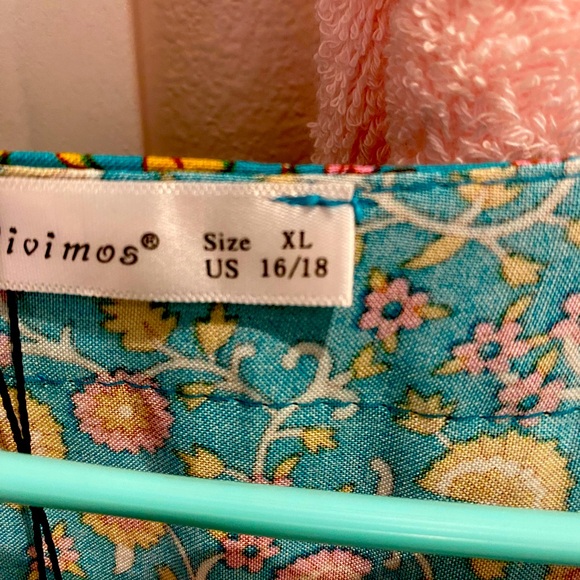 VIVIMOS MAXI DRESS NWT - Picture 7 of 7